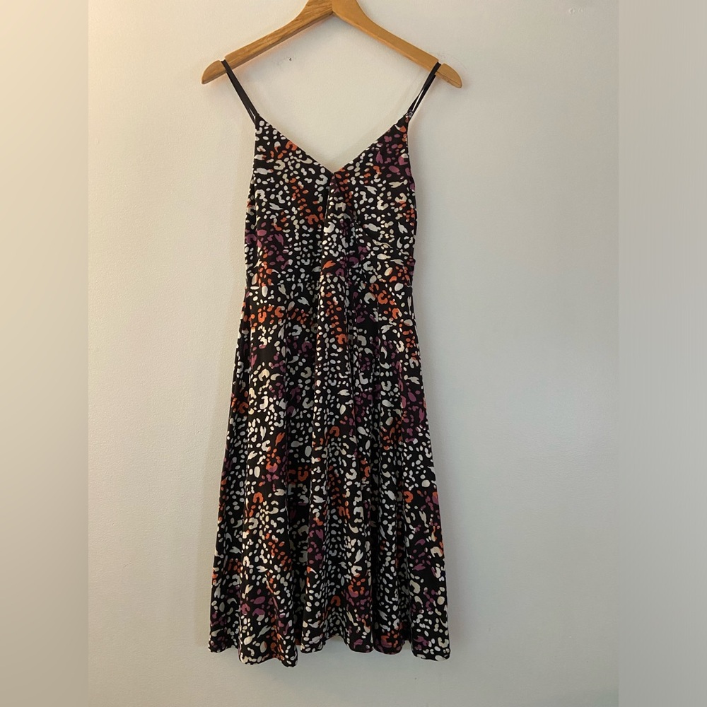 Kismet pattern, flowy, cross top, spaghetti strapped, summer/spring dress.